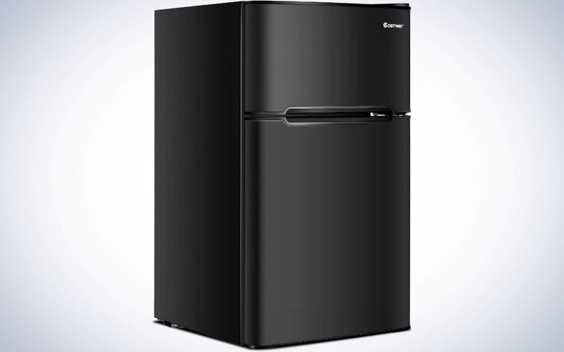 Costway Compact Refrigerator on a plain white background.