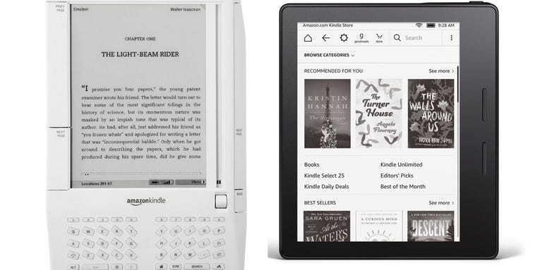 See How Amazon’s Kindle Evolved Over Time