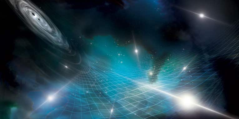 Astronomers used dead stars to detect a new form of ripple in space-time